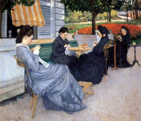 Damen beim Nähen, 1848